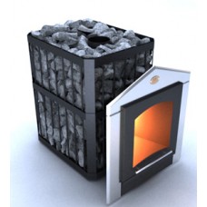 Комплектующие: Дверь с термостойким стеклом 310х310 мм (модель С3)