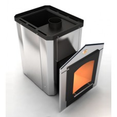 Печь-каменка ПКС-04 К С3 ПАНОРАМА