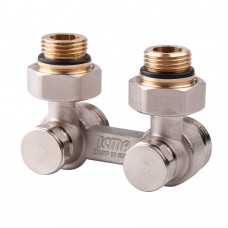 Двухтрубный вентиль для панельного радиатора со встроенной термостатической группой ICMA арт.884