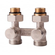 Двухтрубный вентиль для панельного радиатора со встроенной термостатической группой ICMA арт.897