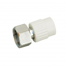 Муфта. Накид. гайкой с Лат.шток 20*1/2 в (В.О.)