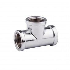 Тройник 3/4"Вх3/4"Вх3/4"В SD Forte хромированный