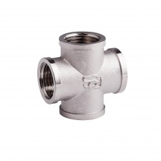 Крестовина 1/2Вх1/2Вх1/2Вх1/2В Sandi Forte никелированная