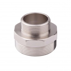 Нипель 1 1/4"Н х 1"Н SD Forte никелированный 