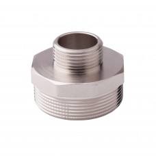 Нипель 1 1/2"Н х 1"Н SD Forte никелированный