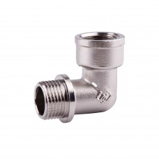 Угол 1 1/4"В х 1 1/4"В SD Forte никелированный